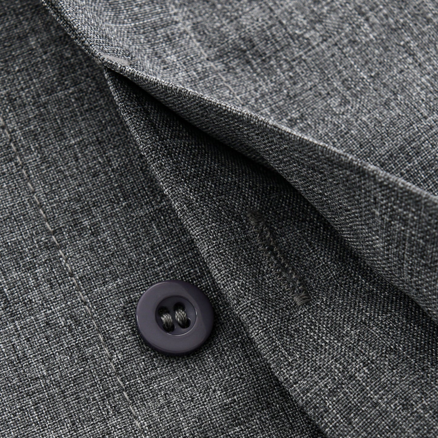 Chemise unie à col classique manches courtes | Fraîcheur estivale
