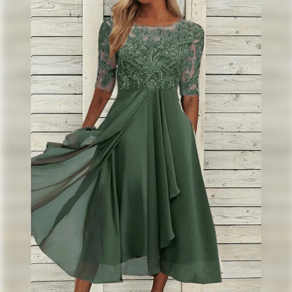 Robe De Soirée Maxi Élégante Pour Femme | Charme