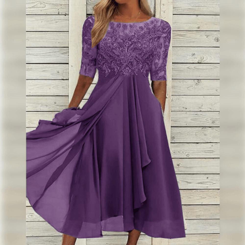 Robe De Soirée Maxi Élégante Pour Femme | Charme