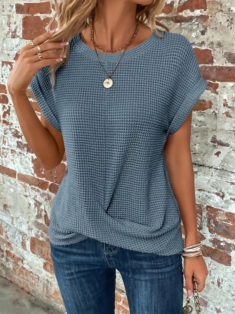 Haut Décontracté en Tricot Pour Femmes | Doux