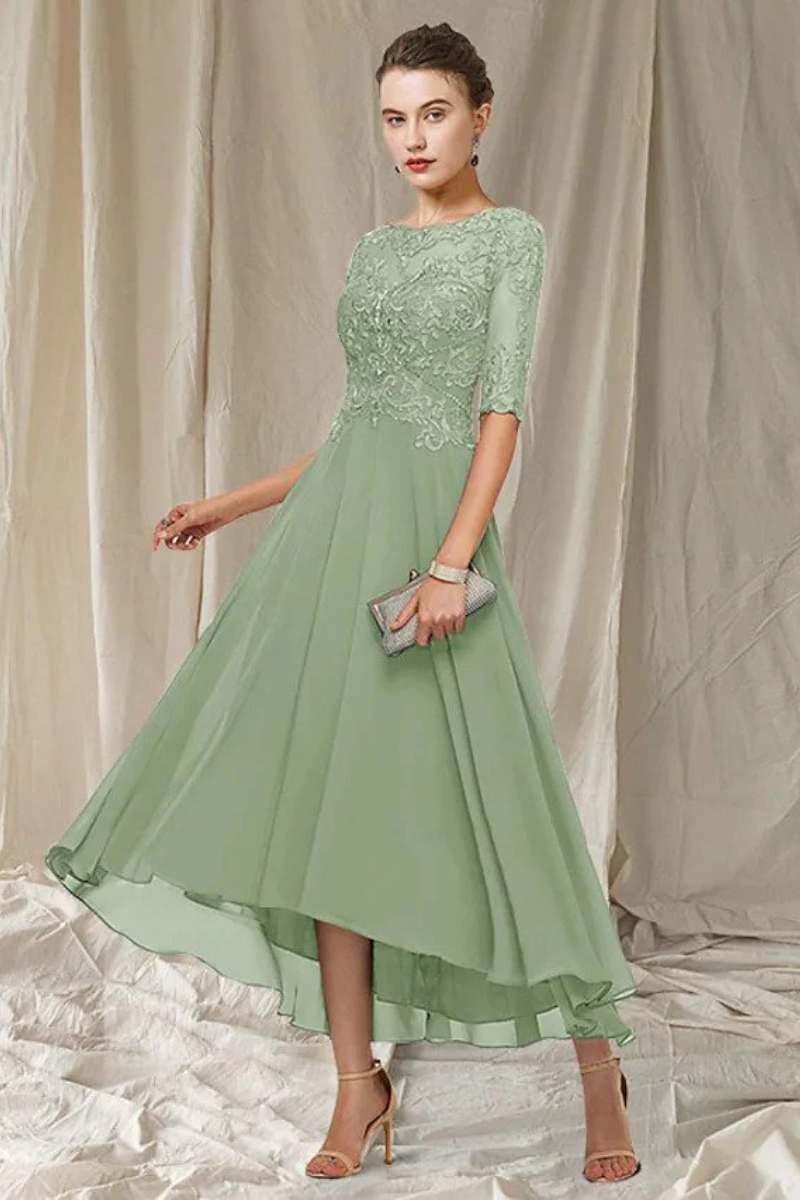 Robe De Soirée Midi Pour Femme | Élégante