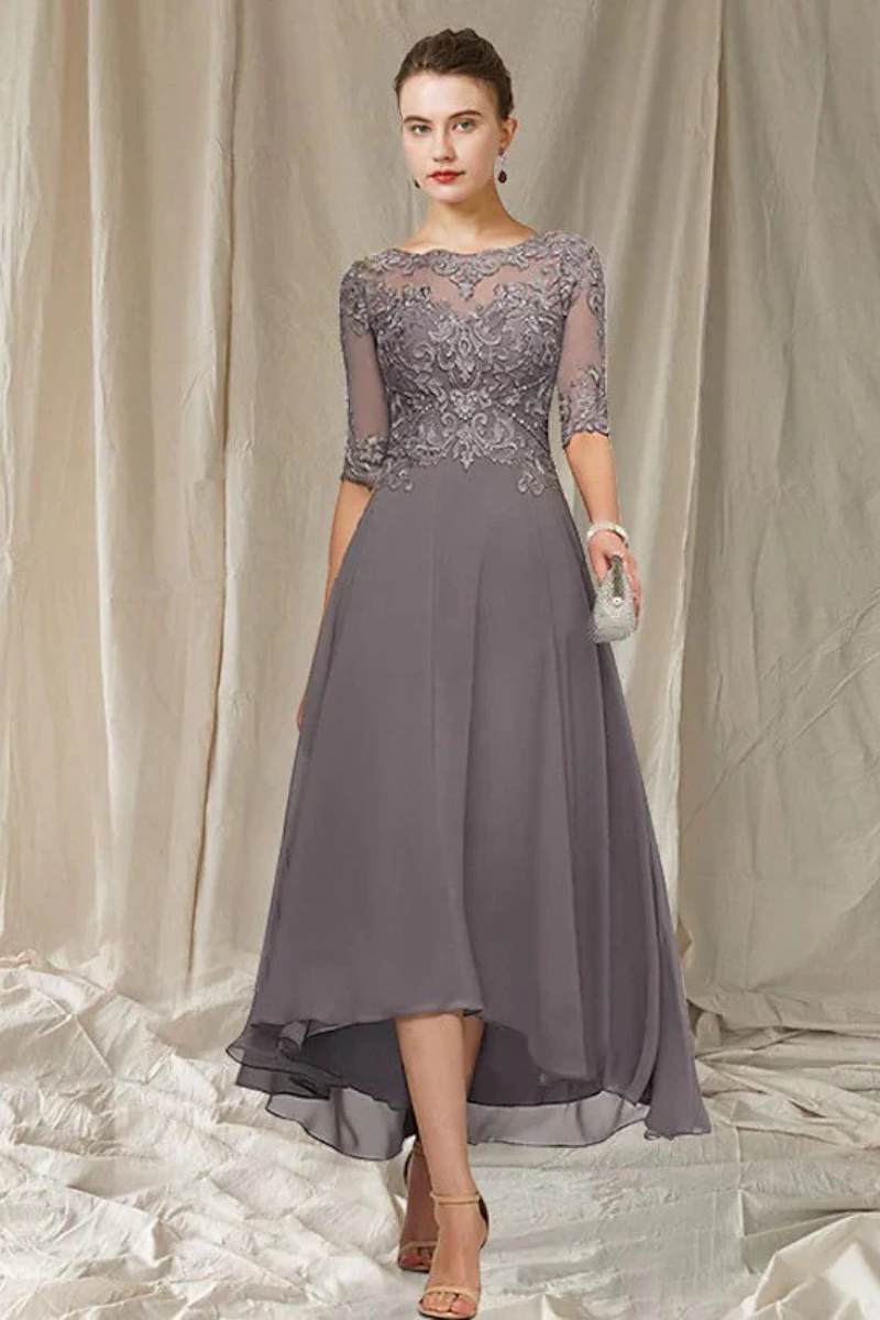 Robe De Soirée Midi Pour Femme | Élégante