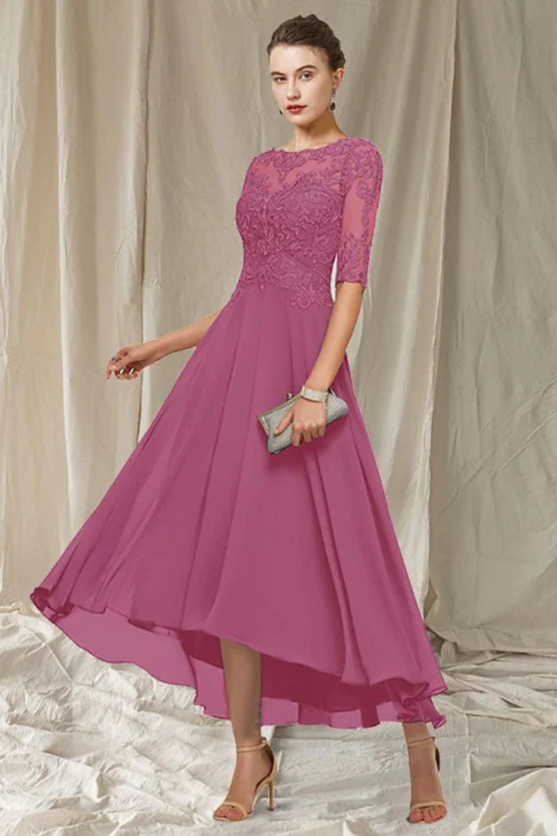 Robe De Soirée Midi Pour Femme | Élégante