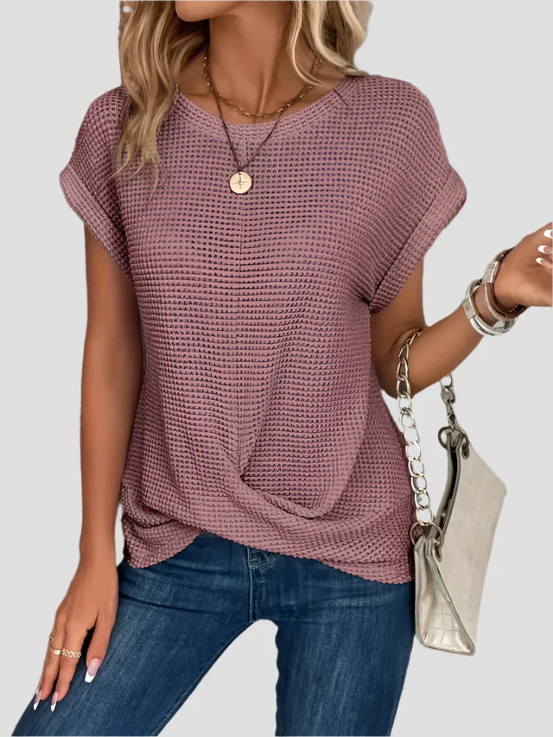 Haut Décontracté en Tricot Pour Femmes | Doux