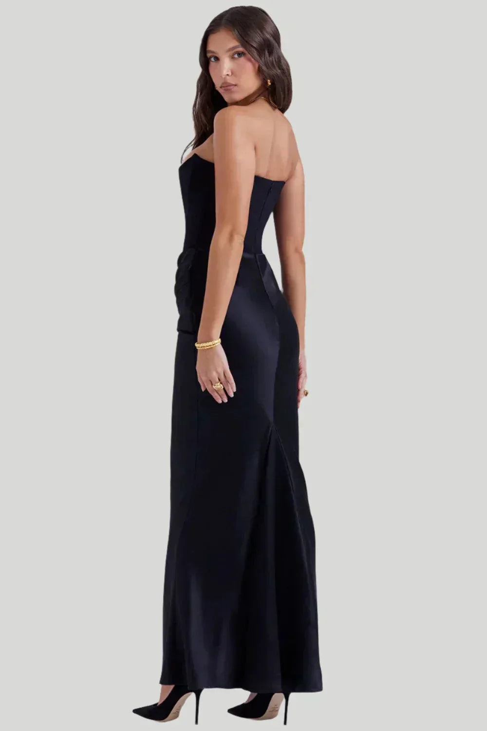 Robe Maxi Sans Bretelles Pour Femmes | Flatteuse
