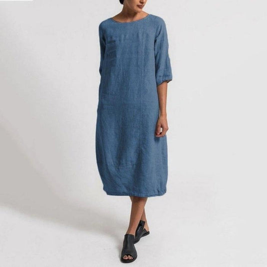 Robe décontractée femme | Fraîcheur estivale tout en douceur