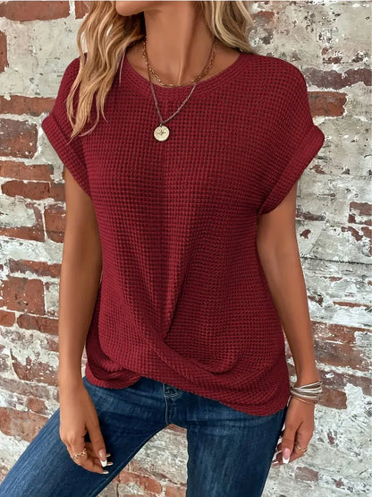 Haut Décontracté en Tricot Pour Femmes | Doux