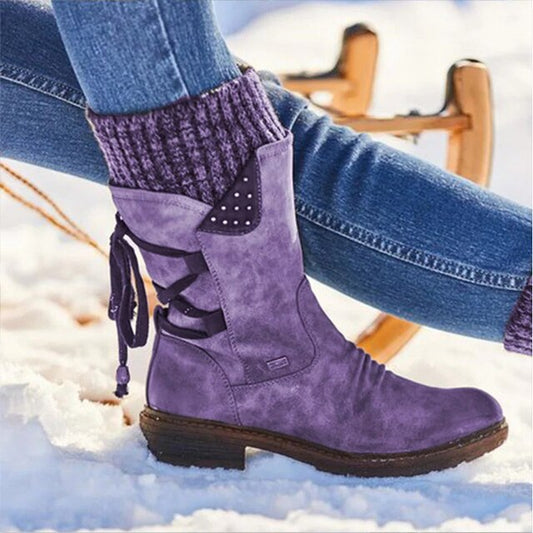 Lucia | Bottes d’Hiver Fourrées pour Femme
