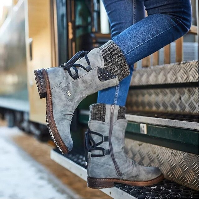 Lucia | Bottes d’Hiver Fourrées pour Femme