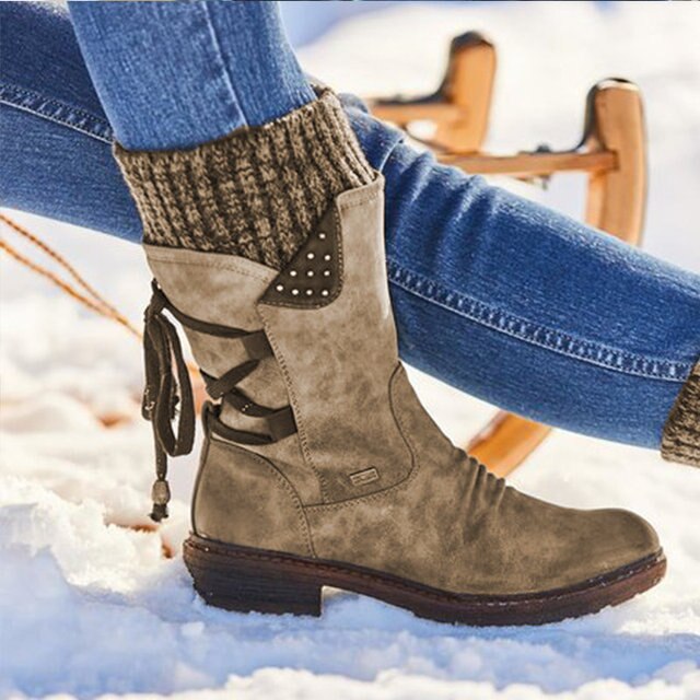 Lucia | Bottes d’Hiver Fourrées pour Femme