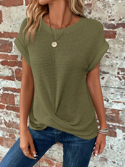 Haut Décontracté en Tricot Pour Femmes | Doux