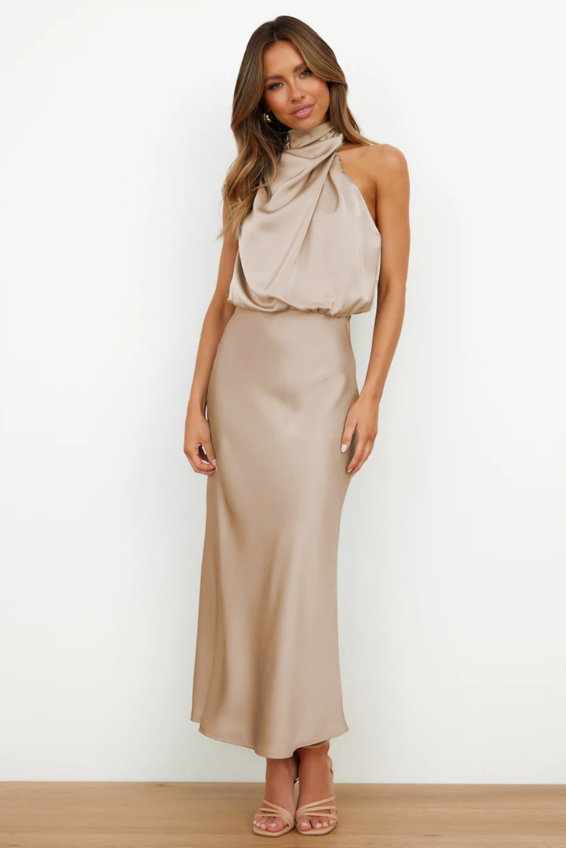 Robe longue élégante | Idéale pour les soirées chics