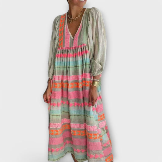 Robe bohème longue | Parfaite pour l'été