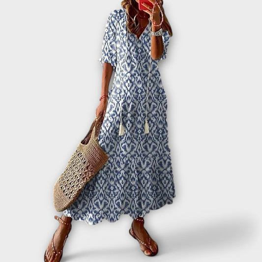 Robe longue bohème | Élégance décontractée