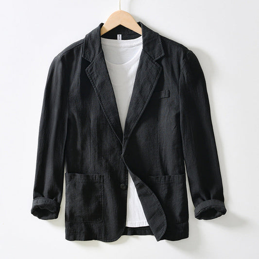Blazer léger à manches retroussables | Élégance décontractée